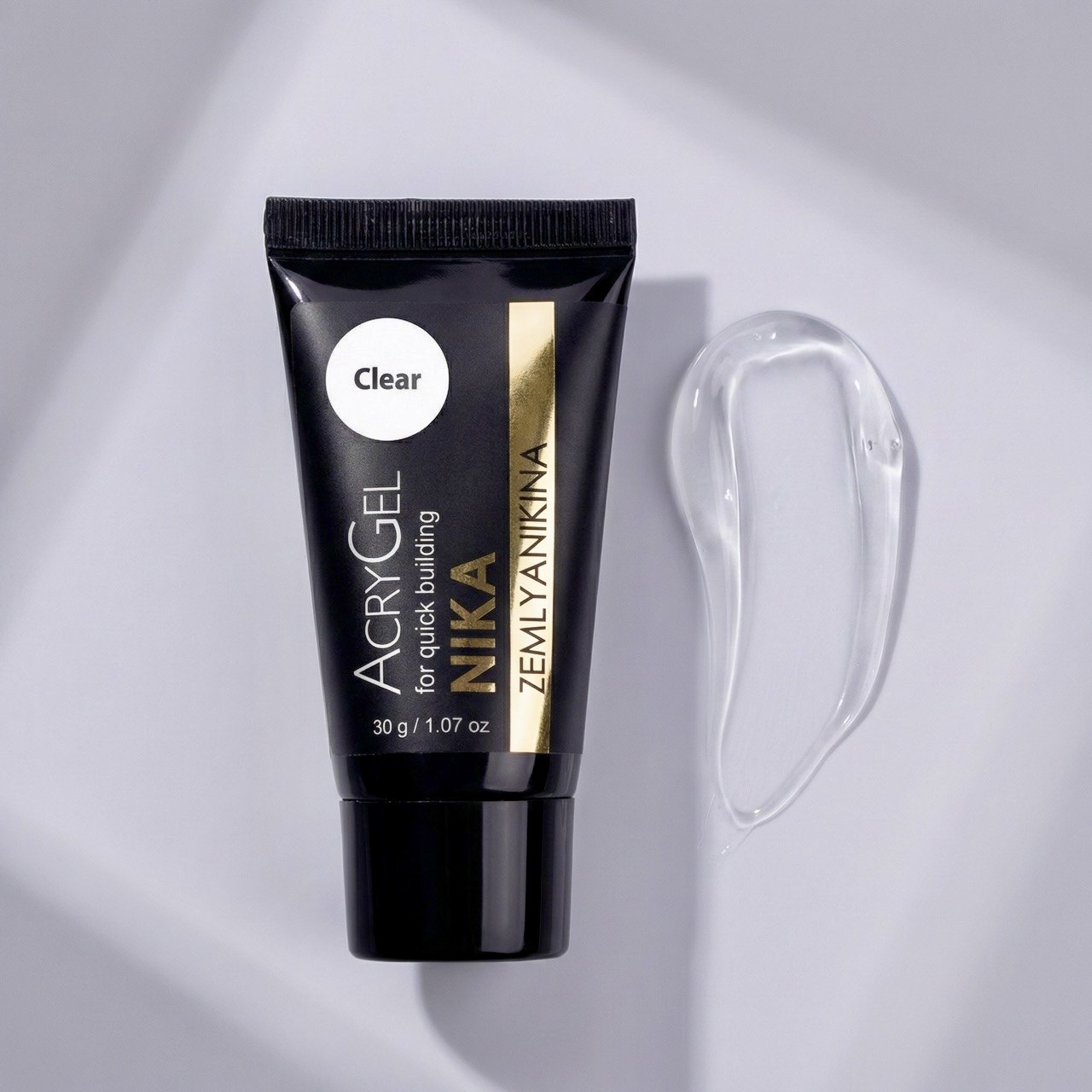 Акригель AcryGel Nika Zemlyanikina Clear, 30мл