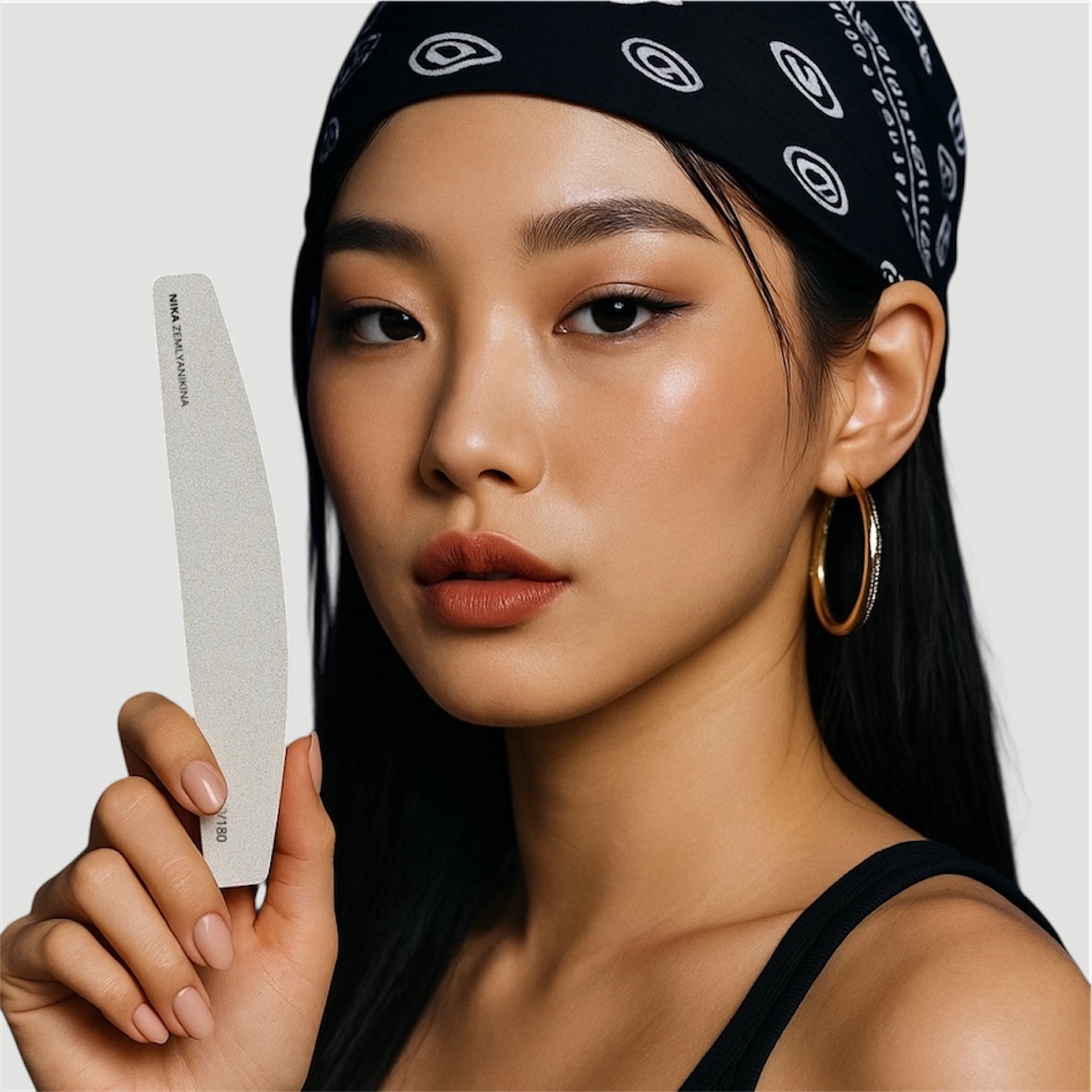 Пилка Nika Zemlyanikina півмісяць 100/180