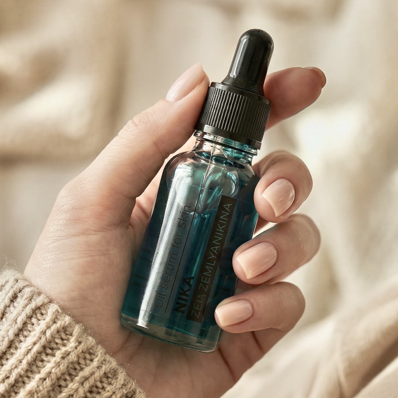 Регенеруюча олія-сироватка для шкіри (синьо-блакитна), 50мл