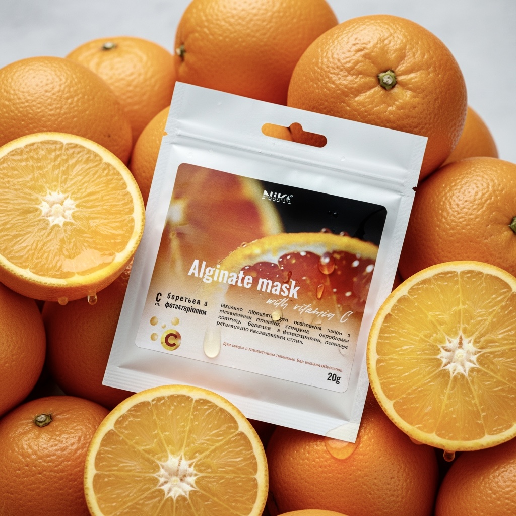 Альгінатна маска  з вітаміном С Nika Zemlyanikina, 20 г