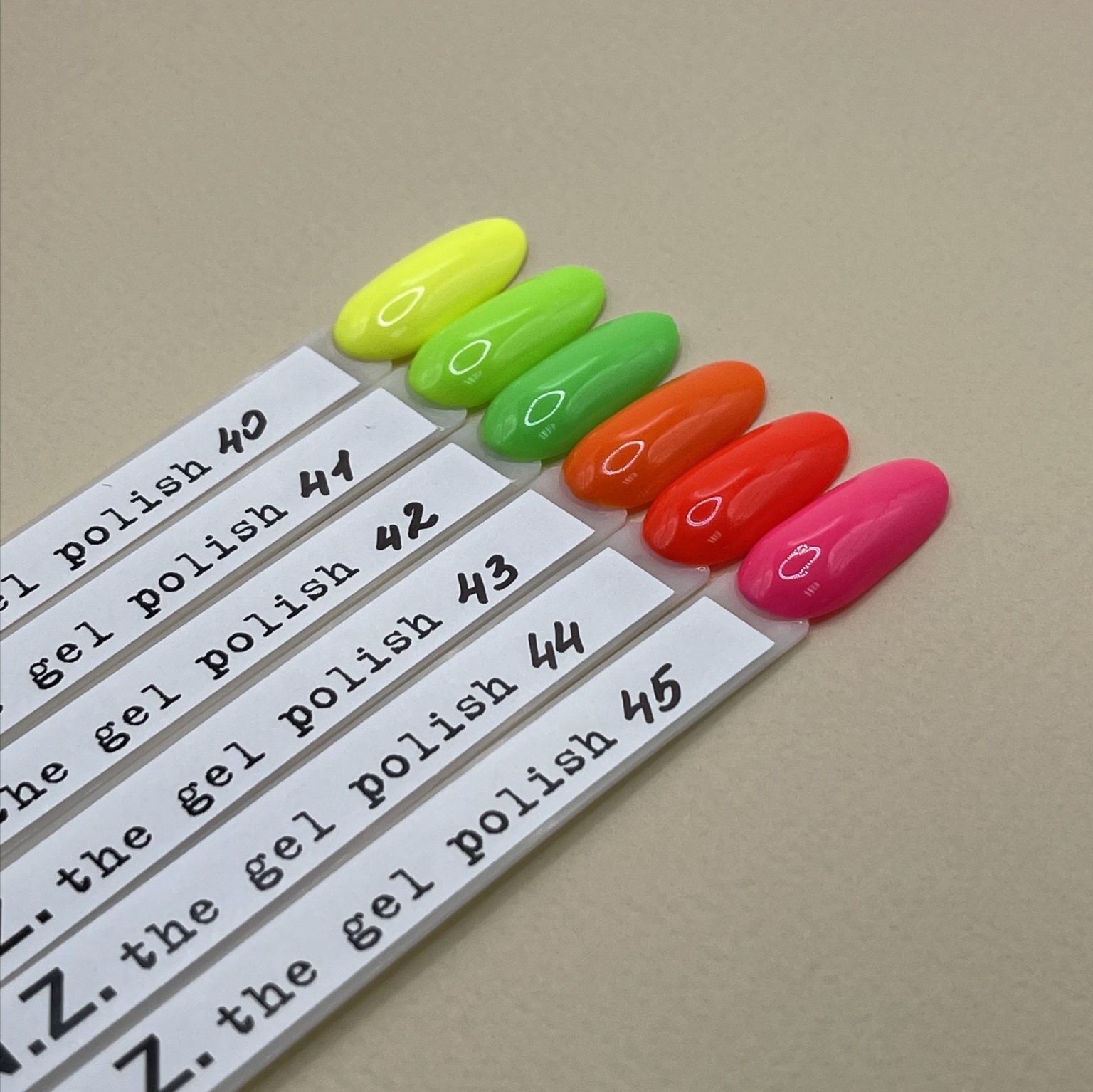 Гель лак N.Z. the gel polish 45, 6мл