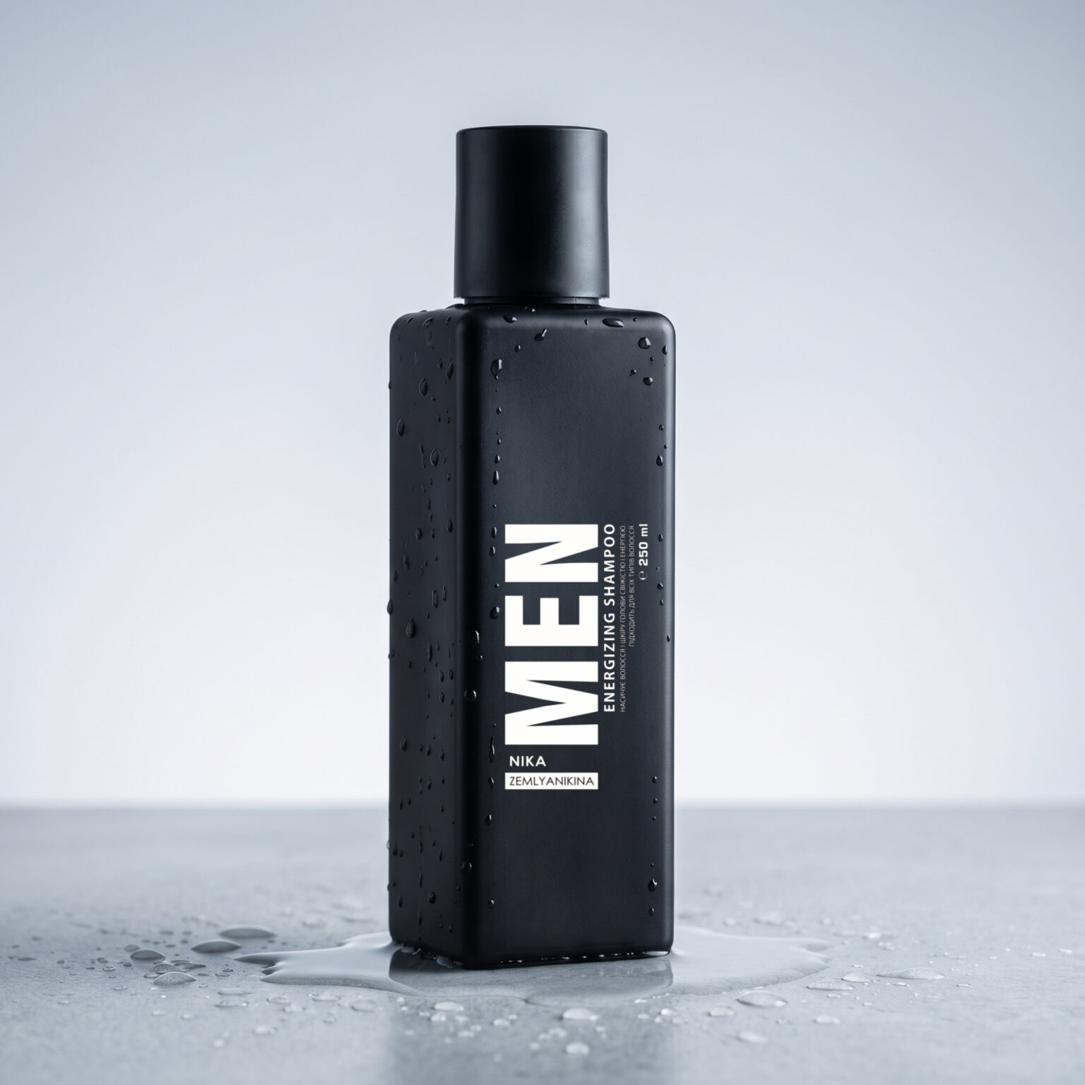 Шампунь для чоловіків тонізуючий Nika Zemlyanikina 250 мл