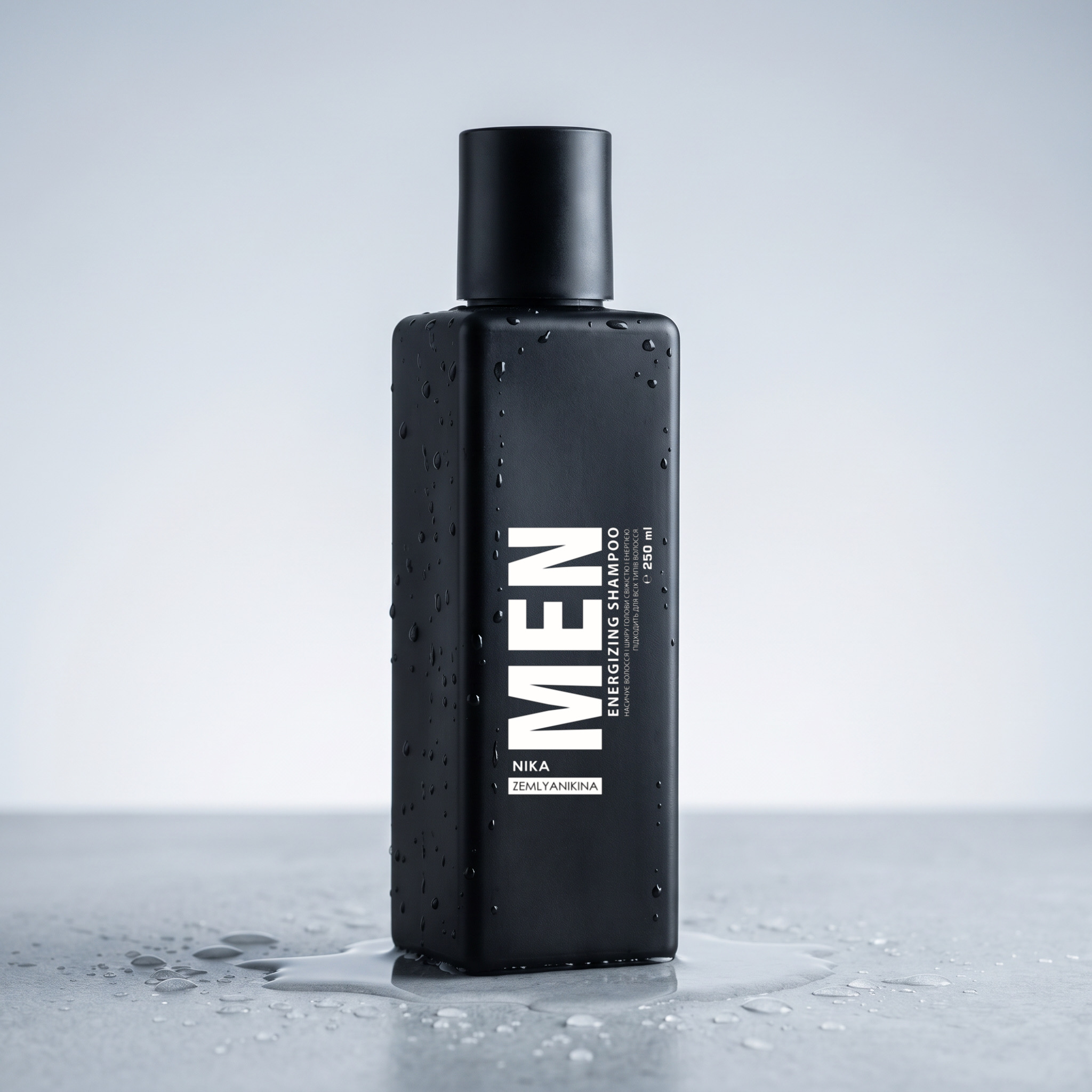 Шампунь для чоловіків тонізуючий Nika Zemlyanikina 250 мл