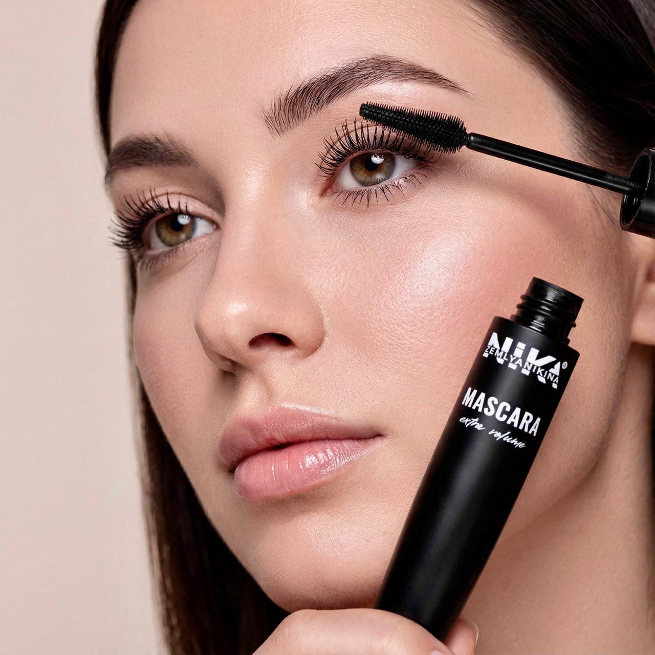 Термо-туш  для вій Extra Volume Black in Nika Zemlyanikina, 13 мл