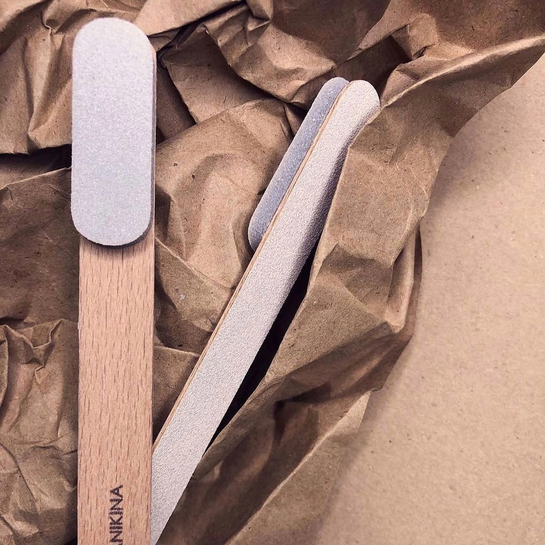 Одноразова пилочка-баф для нігтів 2 в 1 Nika Zemlyanikina (пилка 150гріт,баф 500гріт)1 шт