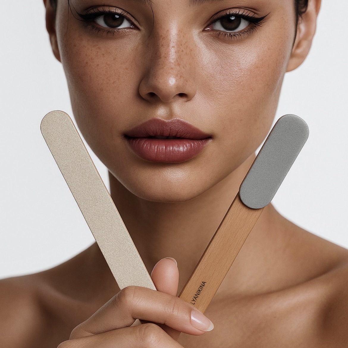 Одноразова пилочка-баф для нігтів 2 в 1 Nika Zemlyanikina (пилка 150гріт,баф 500гріт)1 шт