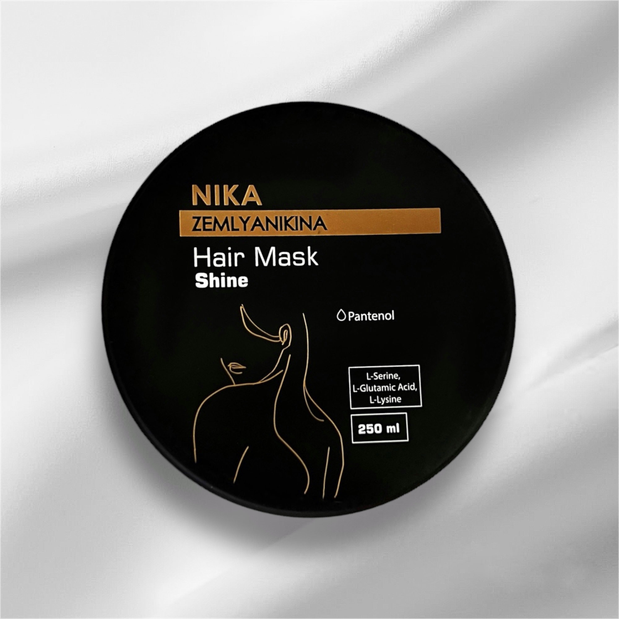 Маска для блиску волосся Shine Nika Zemlyanikina, 250 мл