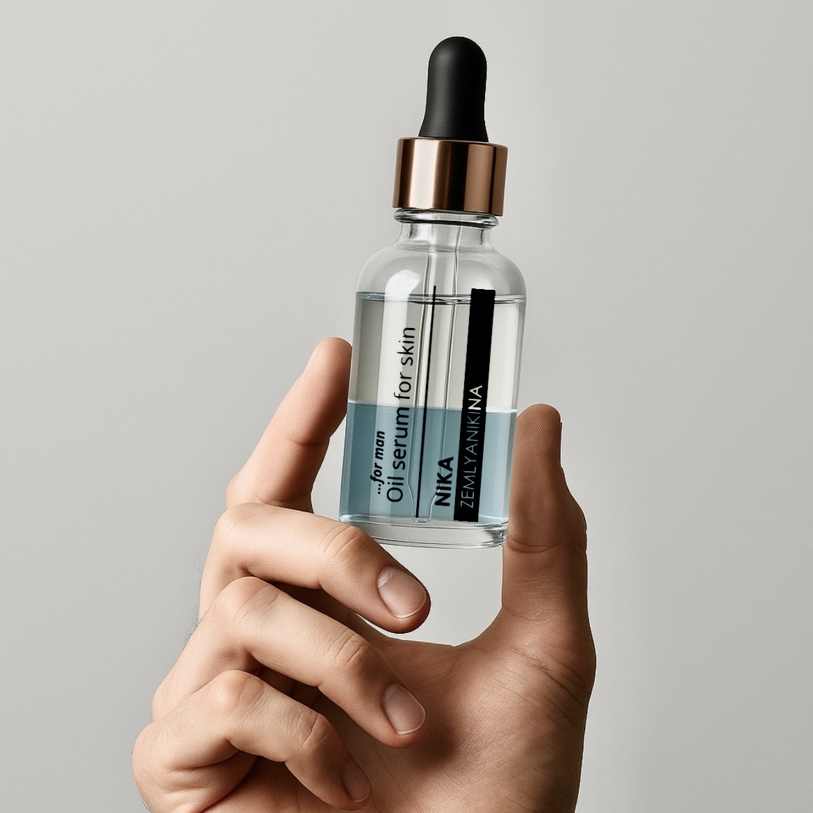 Регенеруюча олія-сироватка для шкіри For Men Nika Zemlyanikina (чоловічий парфум), 25 мл