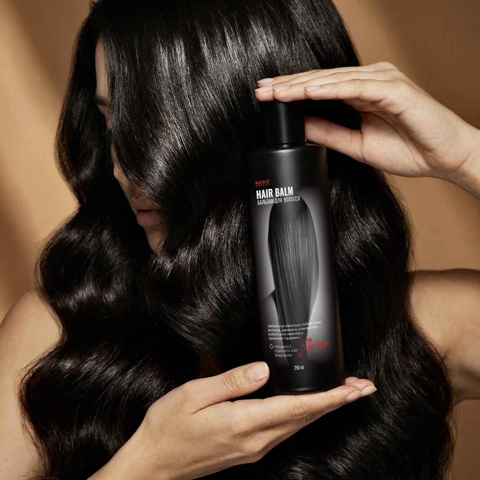 Бальзам для блиску волосся Shine Nika Zemlyanikina, 250 мл