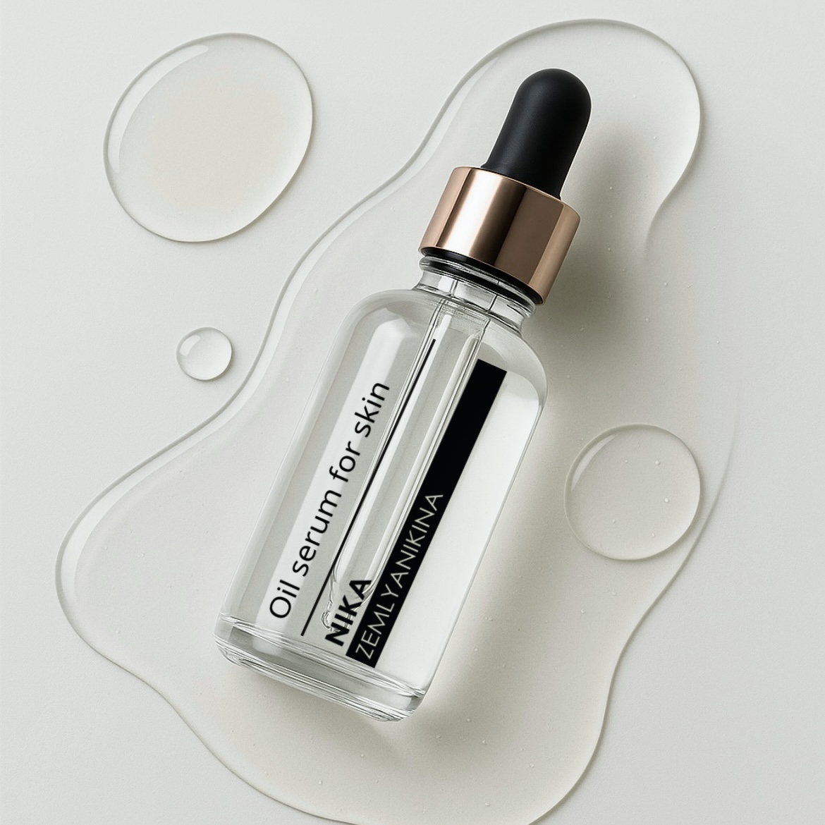 Регенеруюча олія-сироватка для шкіри Sensitive Nika Zemlyanikina (без аромату), 25мл