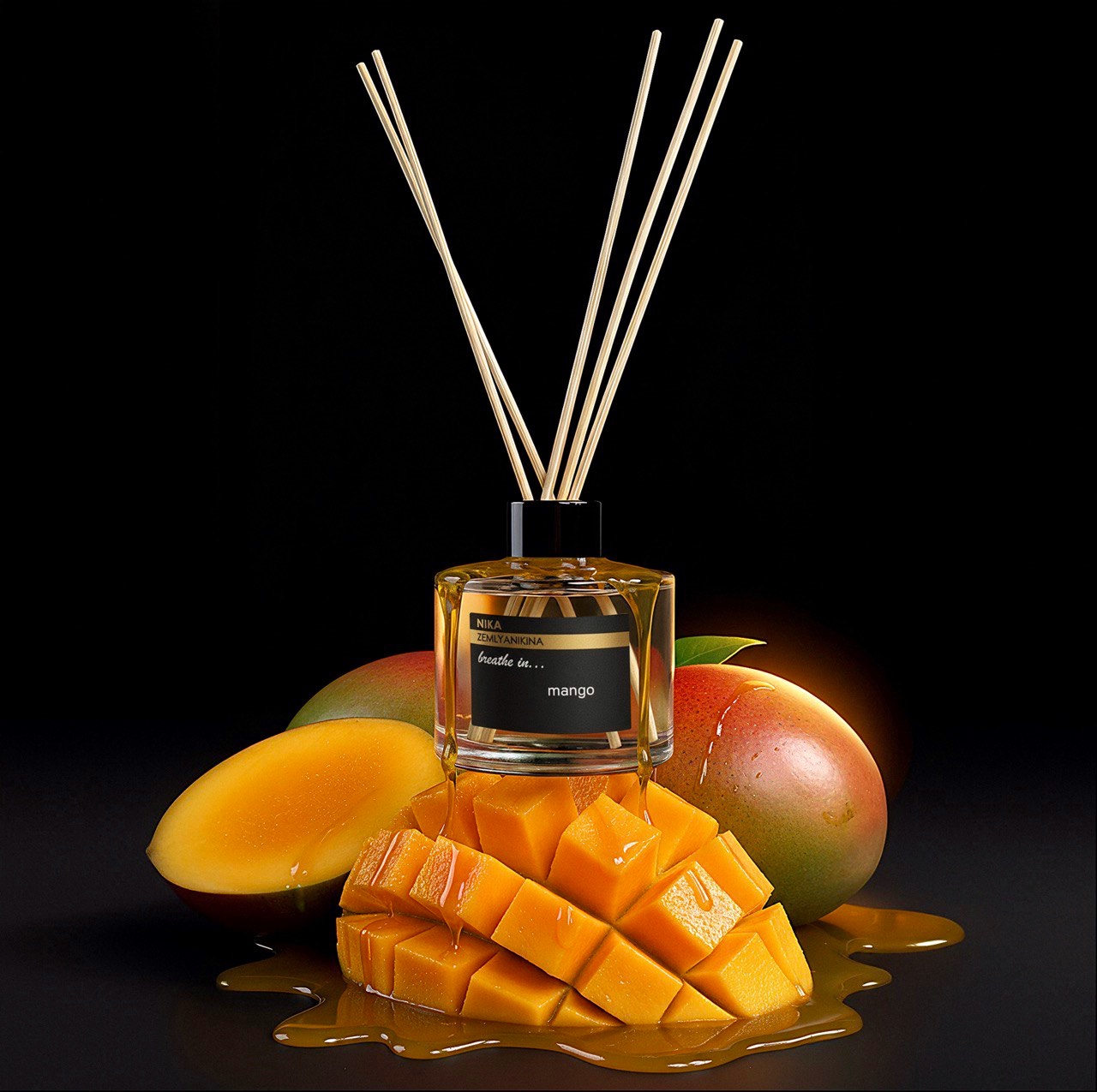 Аромадифузор Mango Nika Zemlyanikina, 130 мл