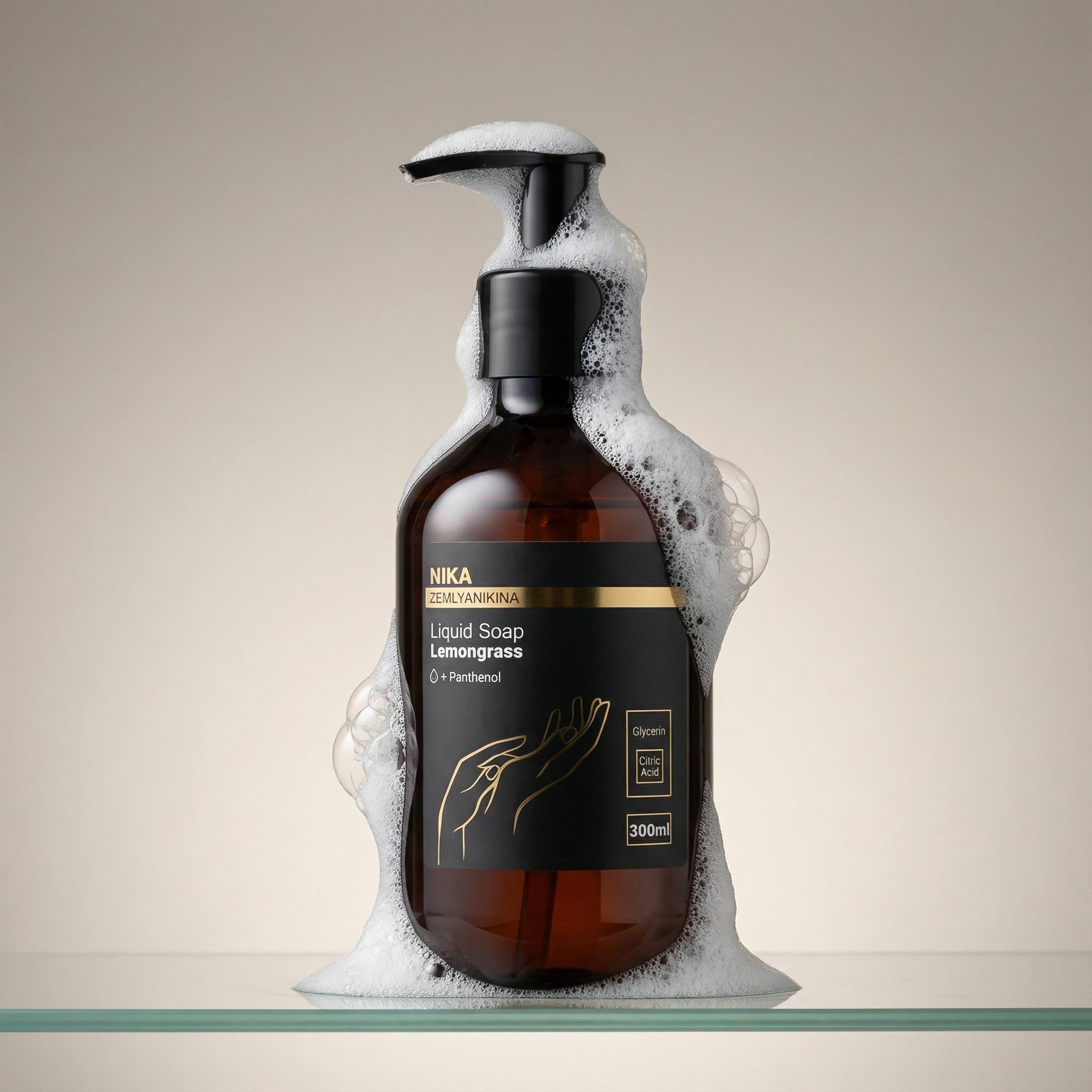 Рідке мило для рук Lemongrass Nika Zemlyanikina, 300 мл