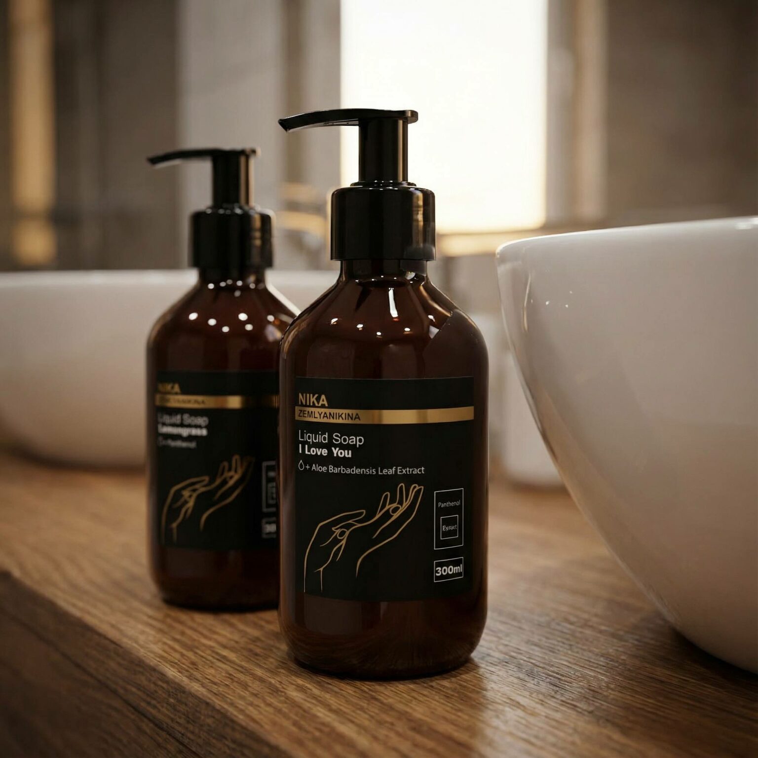 Рідке мило для рук I love you Nika Zemlyanikina, 300 мл