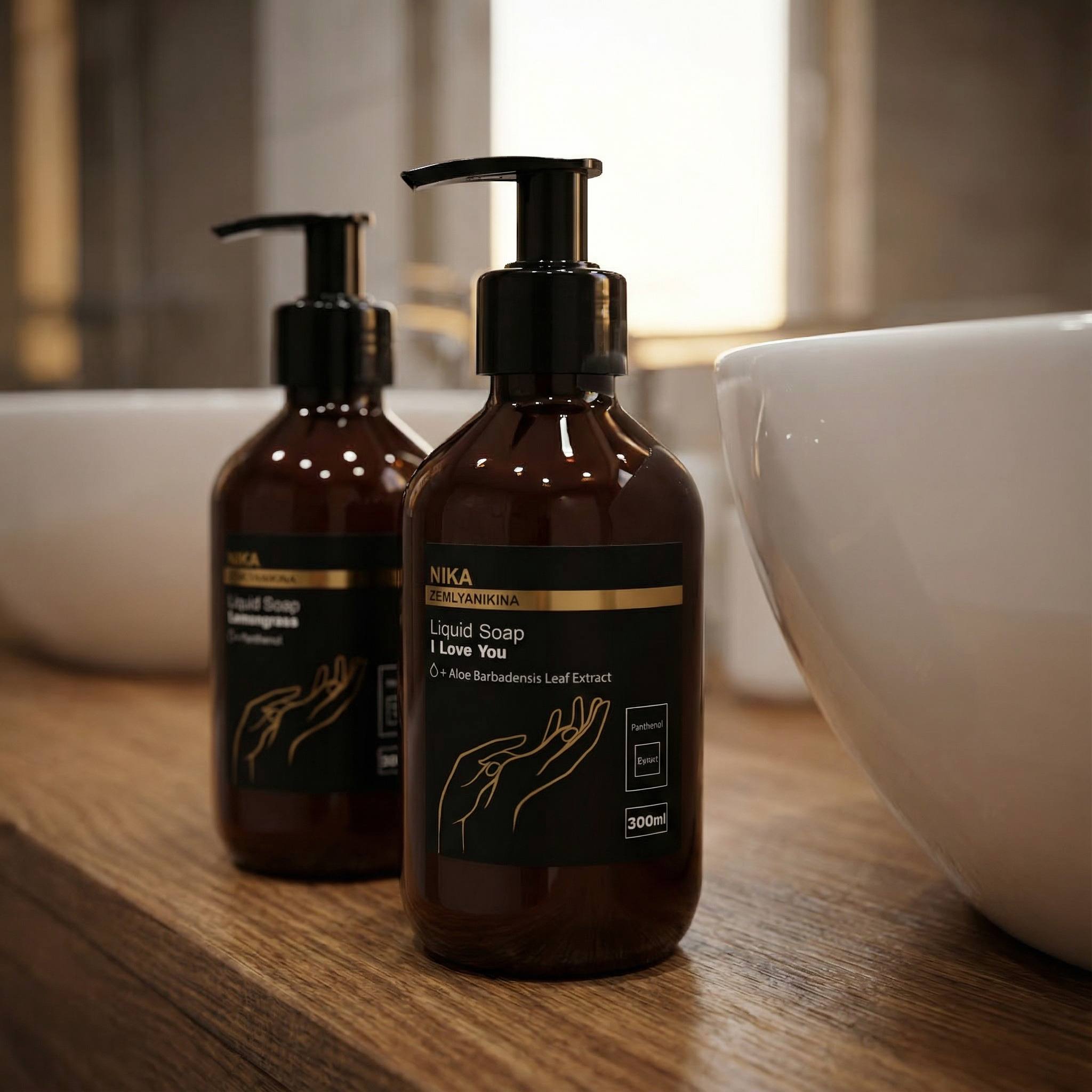 Рідке мило для рук I love you Nika Zemlyanikina, 300 мл