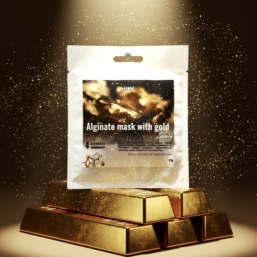 Альгінатна маска з золотом Nika Zemlyanikina, 20 г
