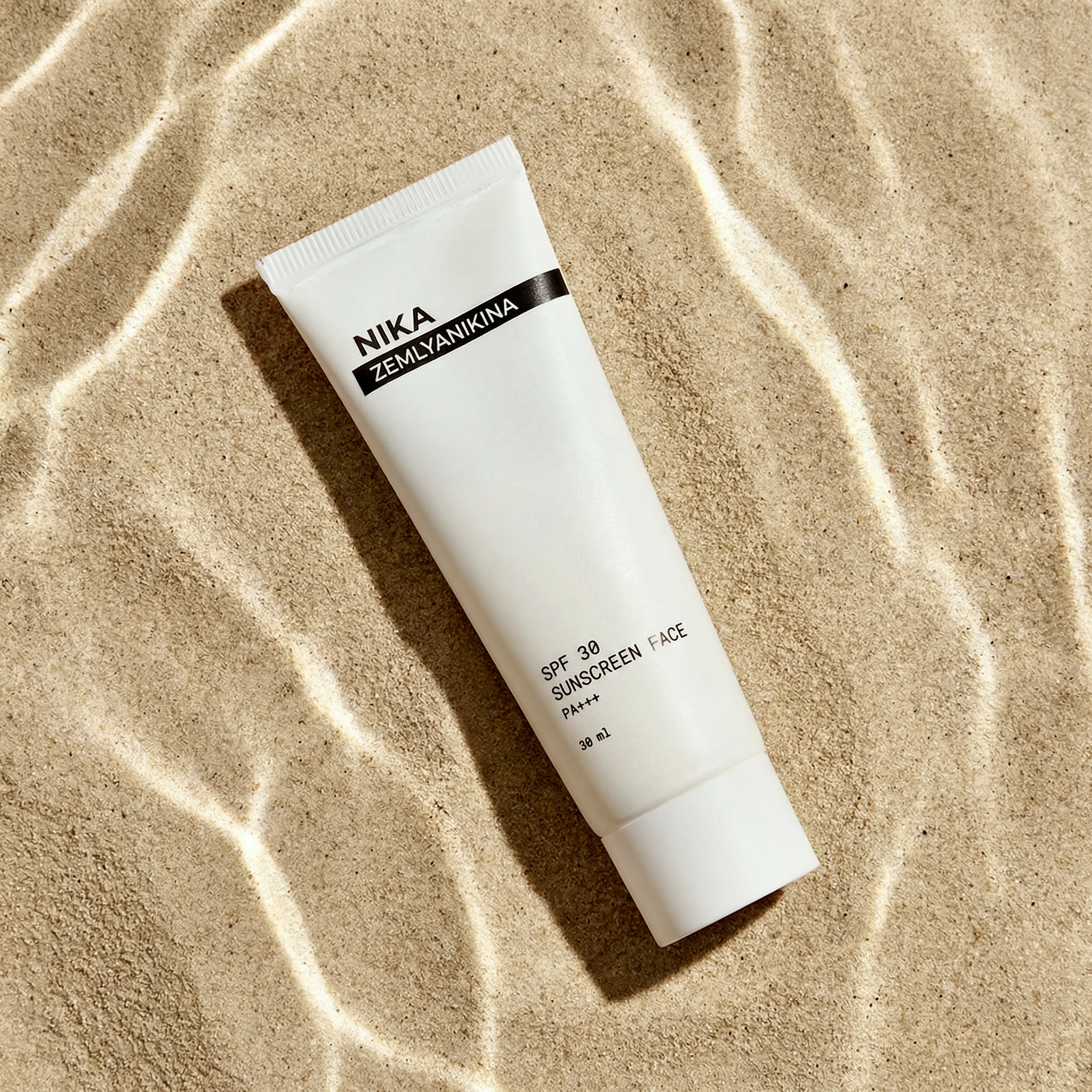 Сонцезахисний крем для обличчя та шиї SPF 30 Nika Zemlyanikina, 30 мл