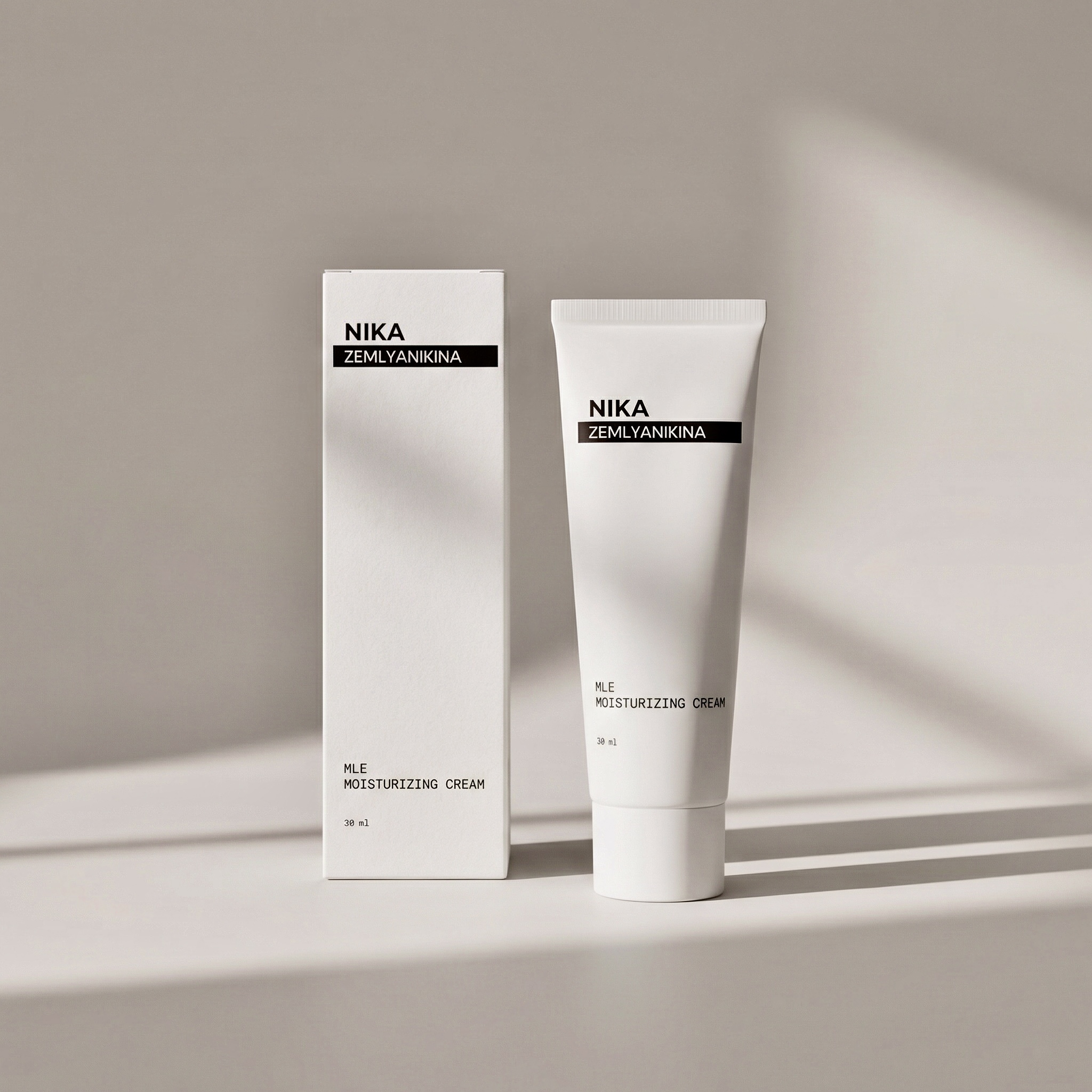 Зволожуючий крем для обличчя на основі мультиламелярної емульсії MLE Nika Zemlyanikina, 30 мл