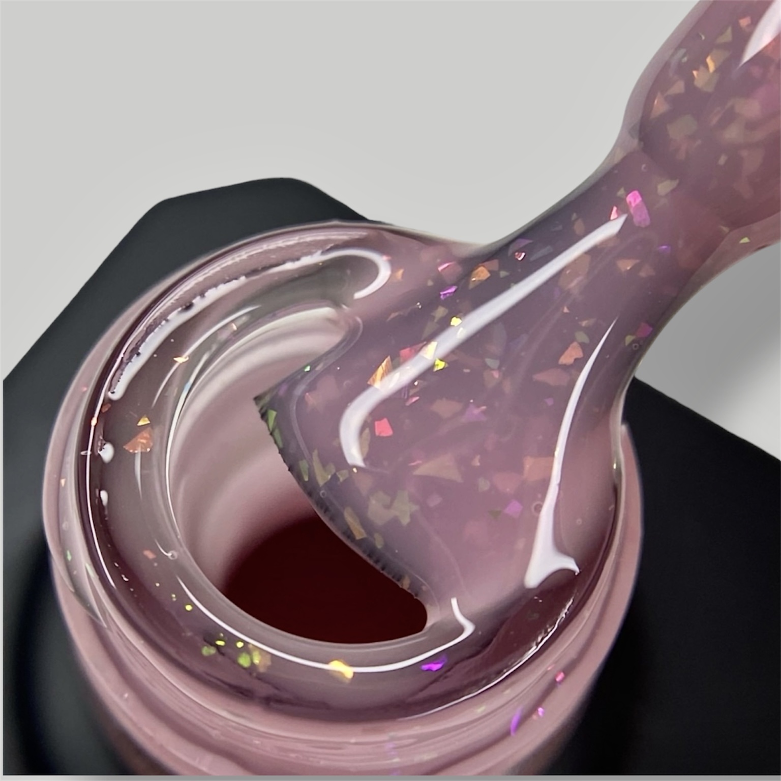 Камуфлююча база Rubber Base Nika Zemlyanikina Diamond Rose, 15 мл