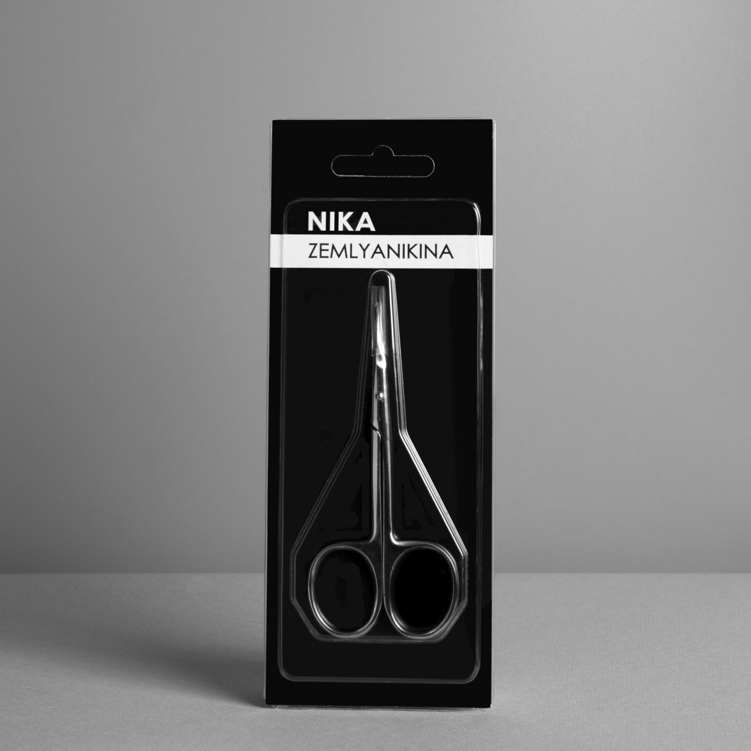Ножиці манікюрні для нігтів Nika Zemlyanikina