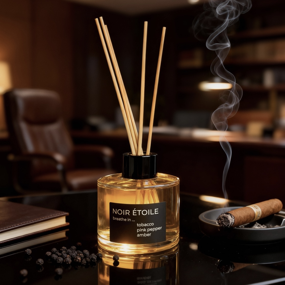 Аромадифузор Tobacco/Pink pepper/Amber Noir Etoile, 130 мл