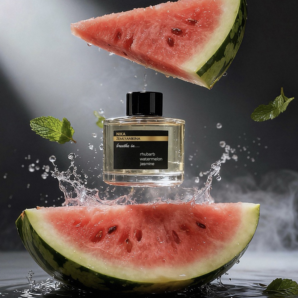 Аромадифузор Rhubarb/Watermelon/Jasmine Nika Zemlyanikina, 130 мл
