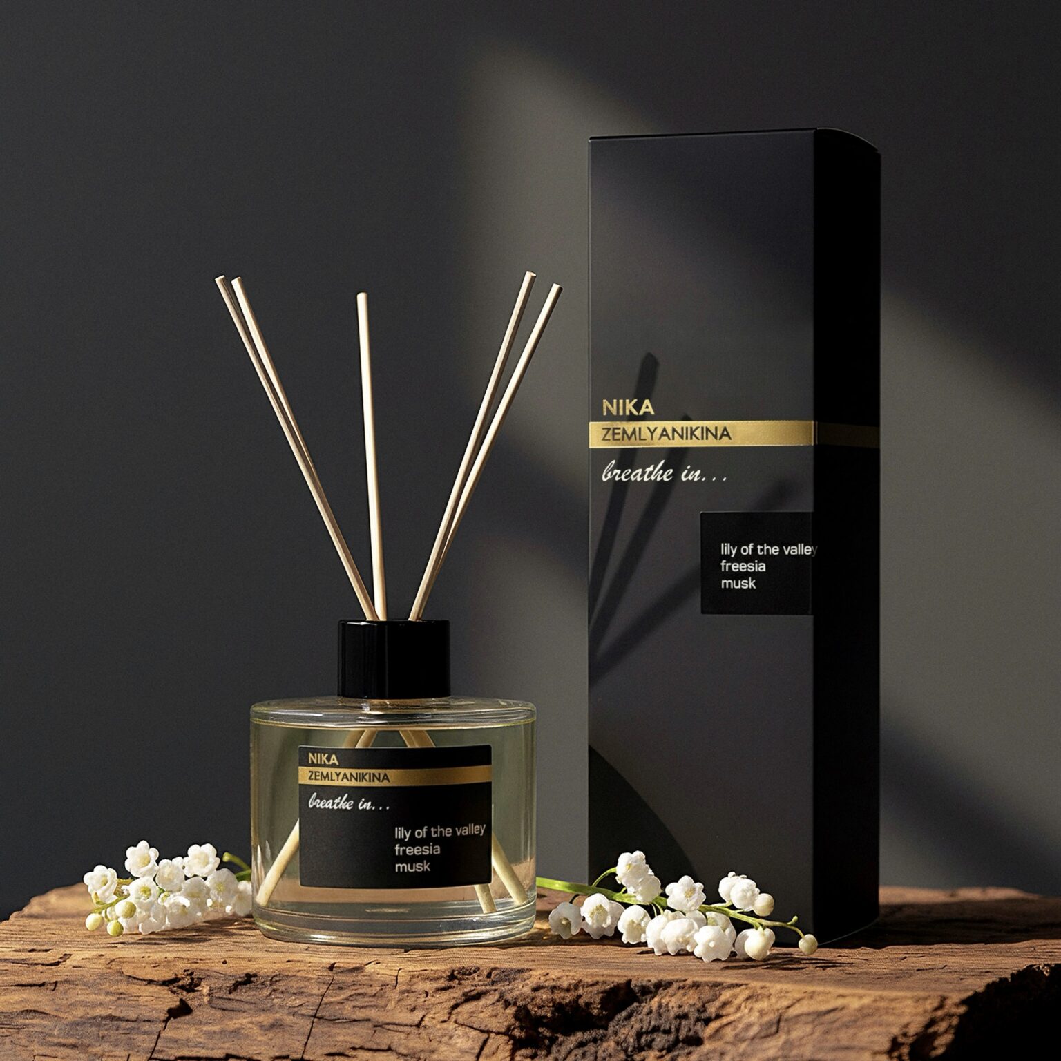 Аромадифузор Lily of the valley/Freesia/Musk Nika Zemlyanikina, 130 мл