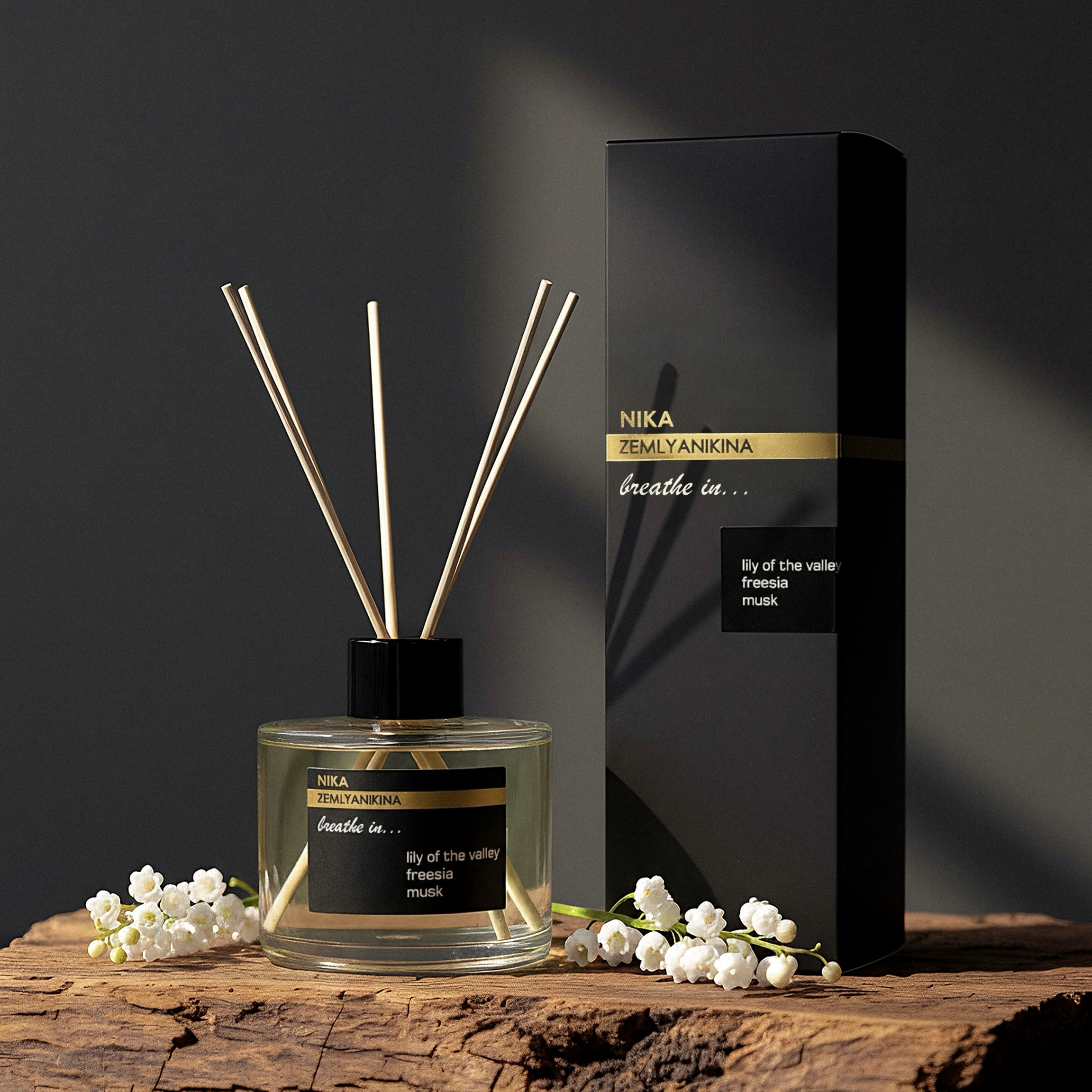 Аромадифузор Lily of the valley/Freesia/Musk Nika Zemlyanikina, 130 мл