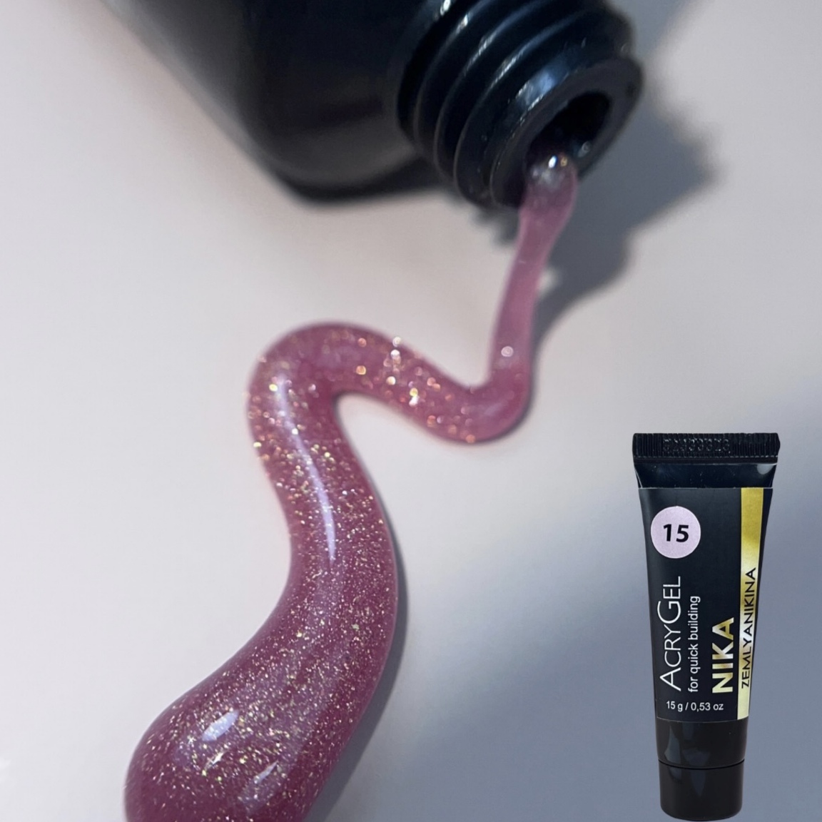 Акригель AcryGel Nika Zemlyanikina 15, 15мл