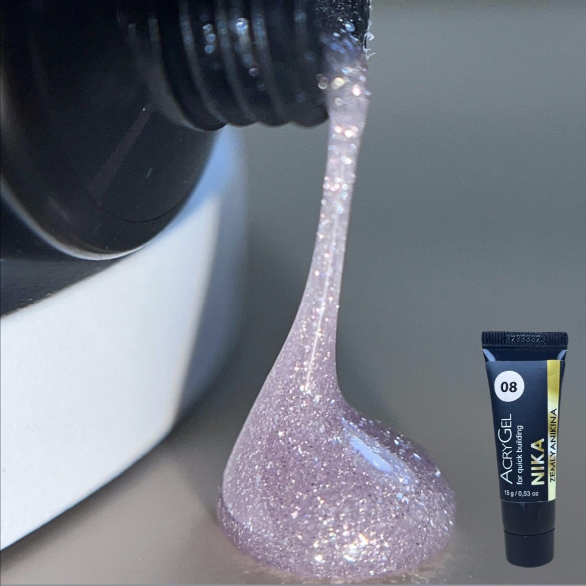 Акригель AcryGel Nika Zemlyanikina 08, 15мл