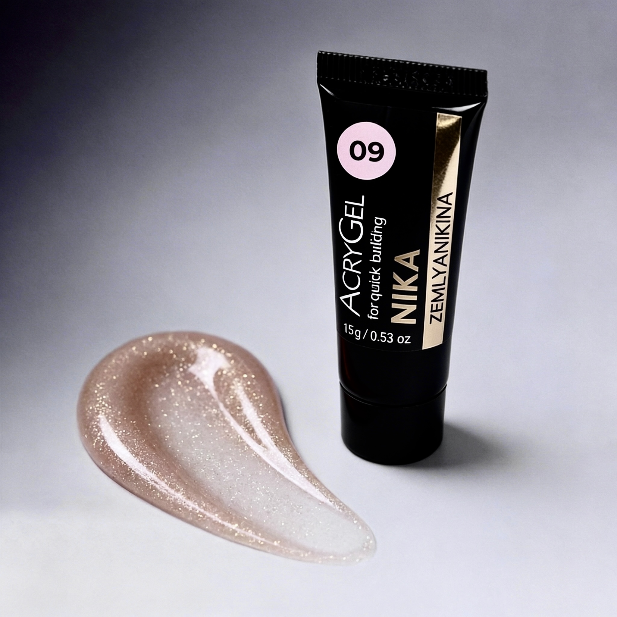 Акригель AcryGel Nika Zemlyanikina 09, 15мл