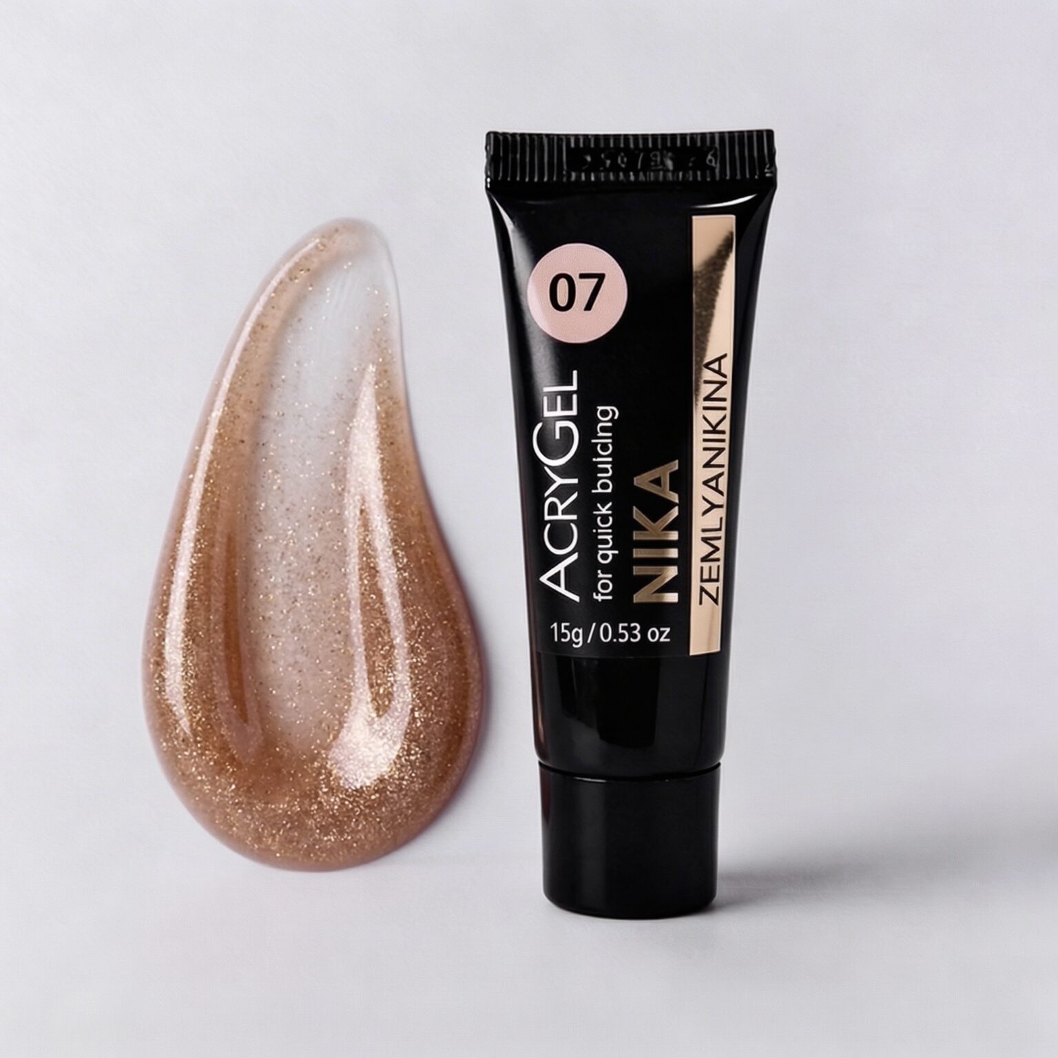 Акригель AcryGel Nika Zemlyanikina 07, 15мл