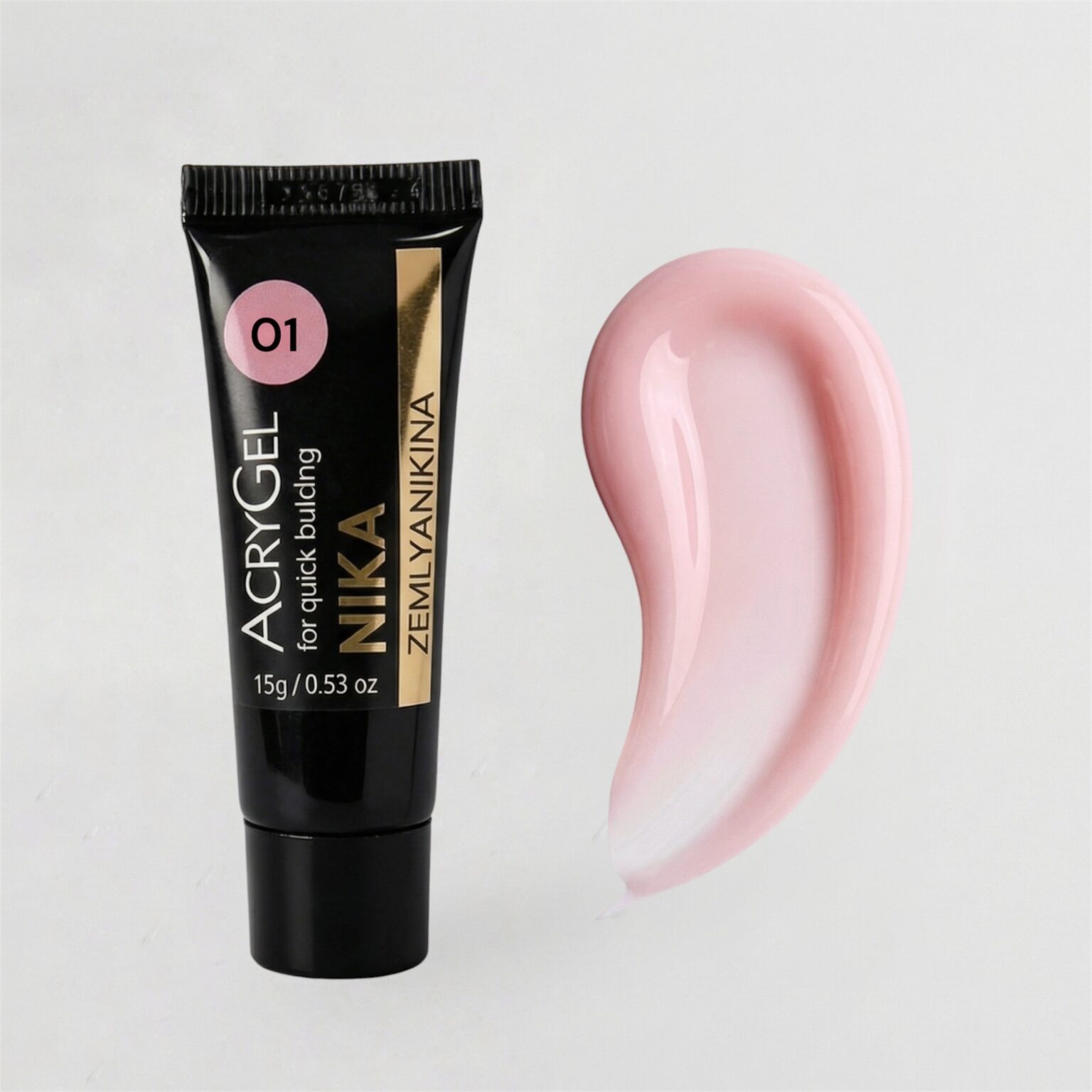 Акригель AcryGel Nika Zemlyanikina 01, 15мл