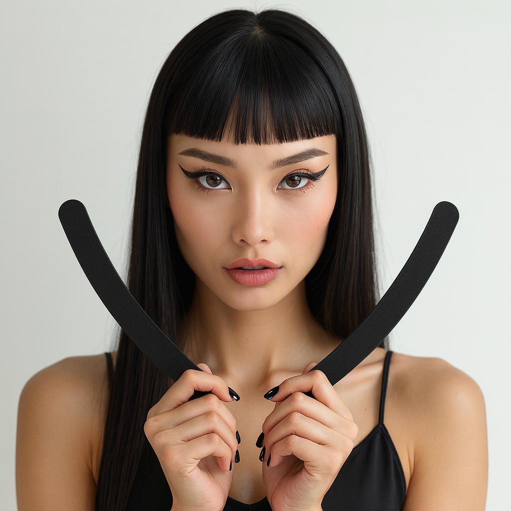 Пилка чорна банан 100/100, 1 шт