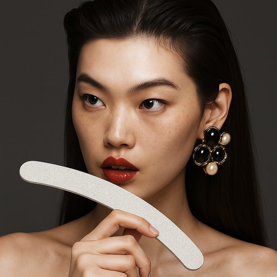 Пилка сіра банан 100/100, 1 шт