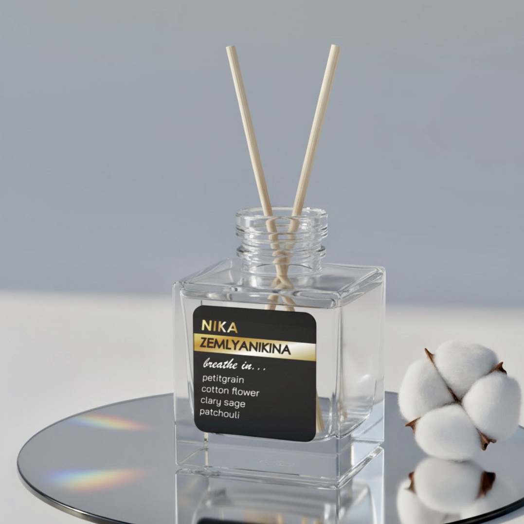 Тестер Аромадифузору Petitgrain/Cotton Flower/Clary Sage/Patchouli Nika Zemlyanikina, 7 мл