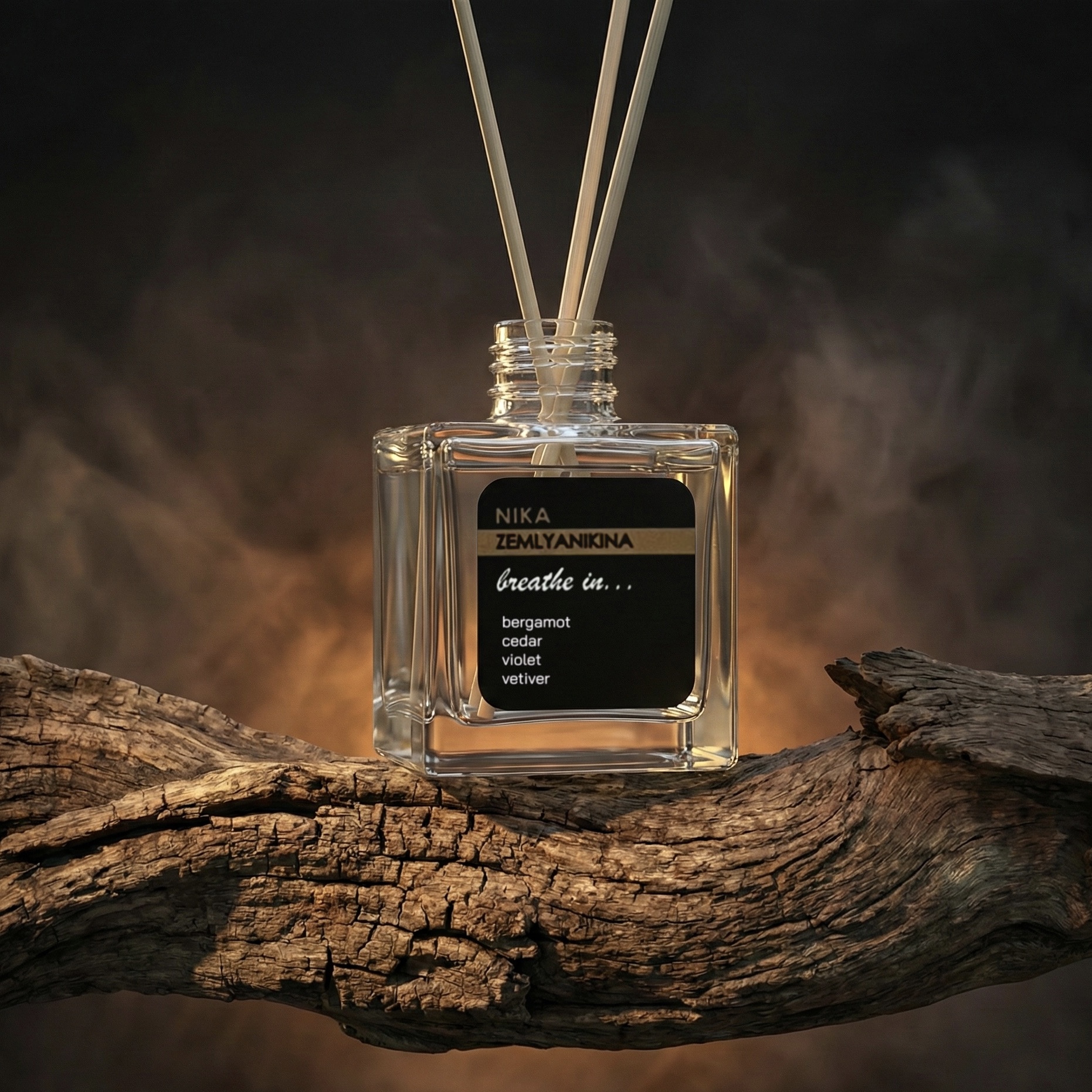 Тестер Аромадифузору Bergamot/ Cedar/ Violet/Vetiver Nika Zemlyanikina, 7 мл