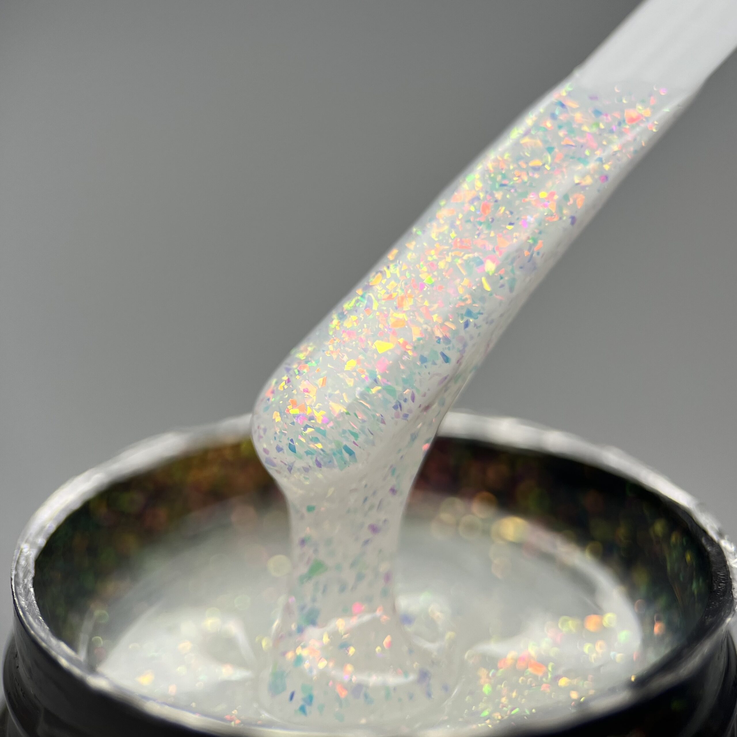 Камуфлюючий гель для нарощування нігтів Nika Builder gel Gemstones 01, 15 мл (без пензлика)