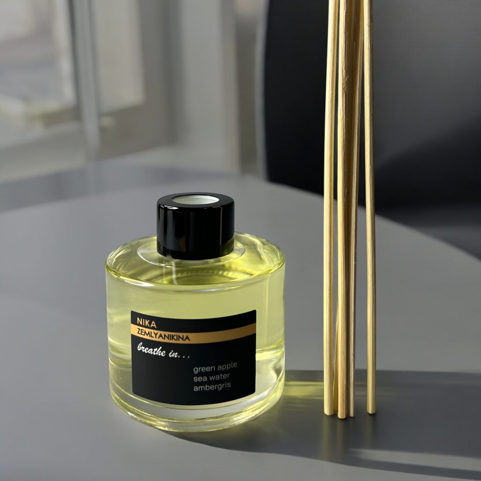 Аромадифузор Green Apple/Sea Water/Ambergris Nika Zemlyanikina, 130 мл