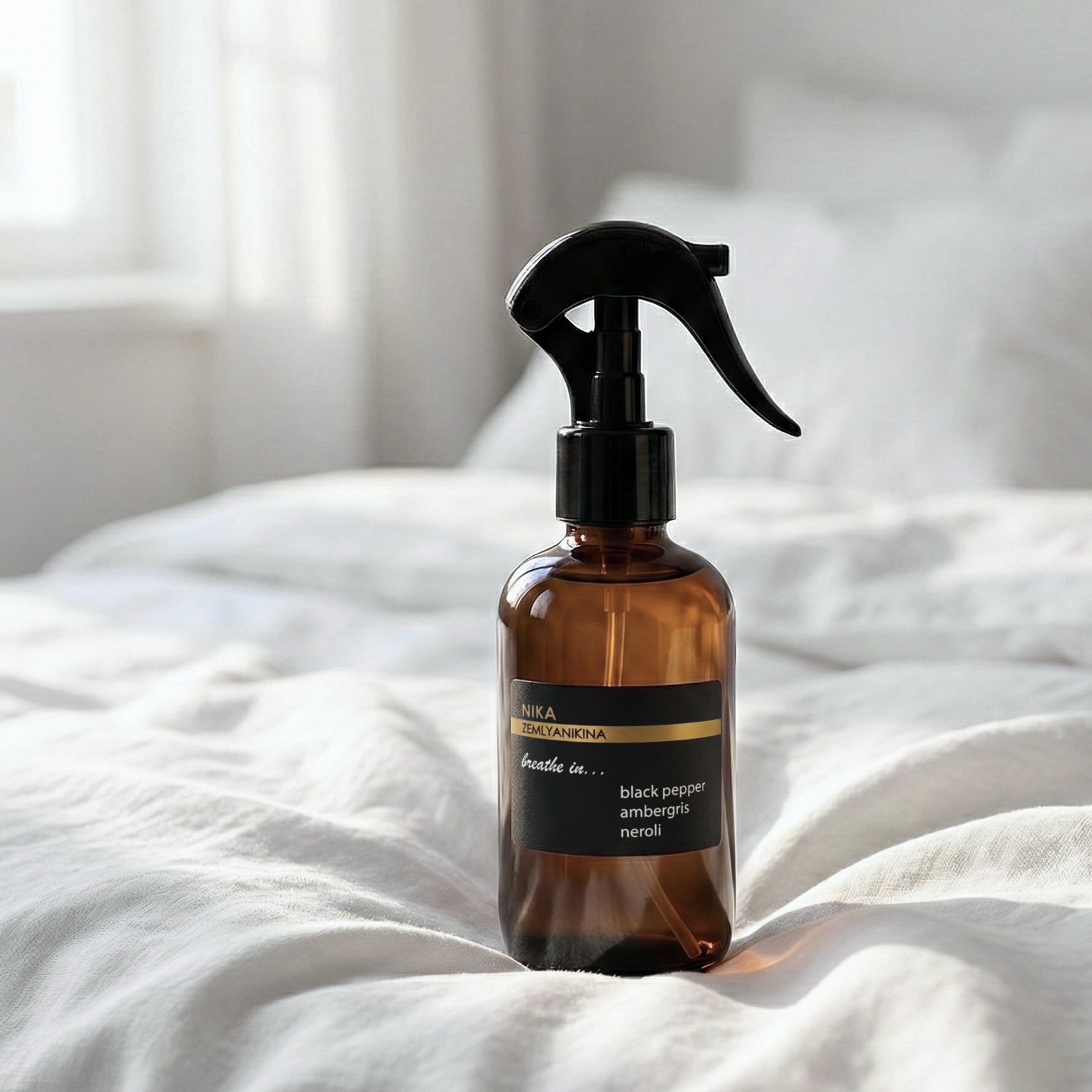 Ароматичний спрей Room&Textile Black Pepper/Ambergris/Neroli Nika Zemlyanikina, 200 мл
