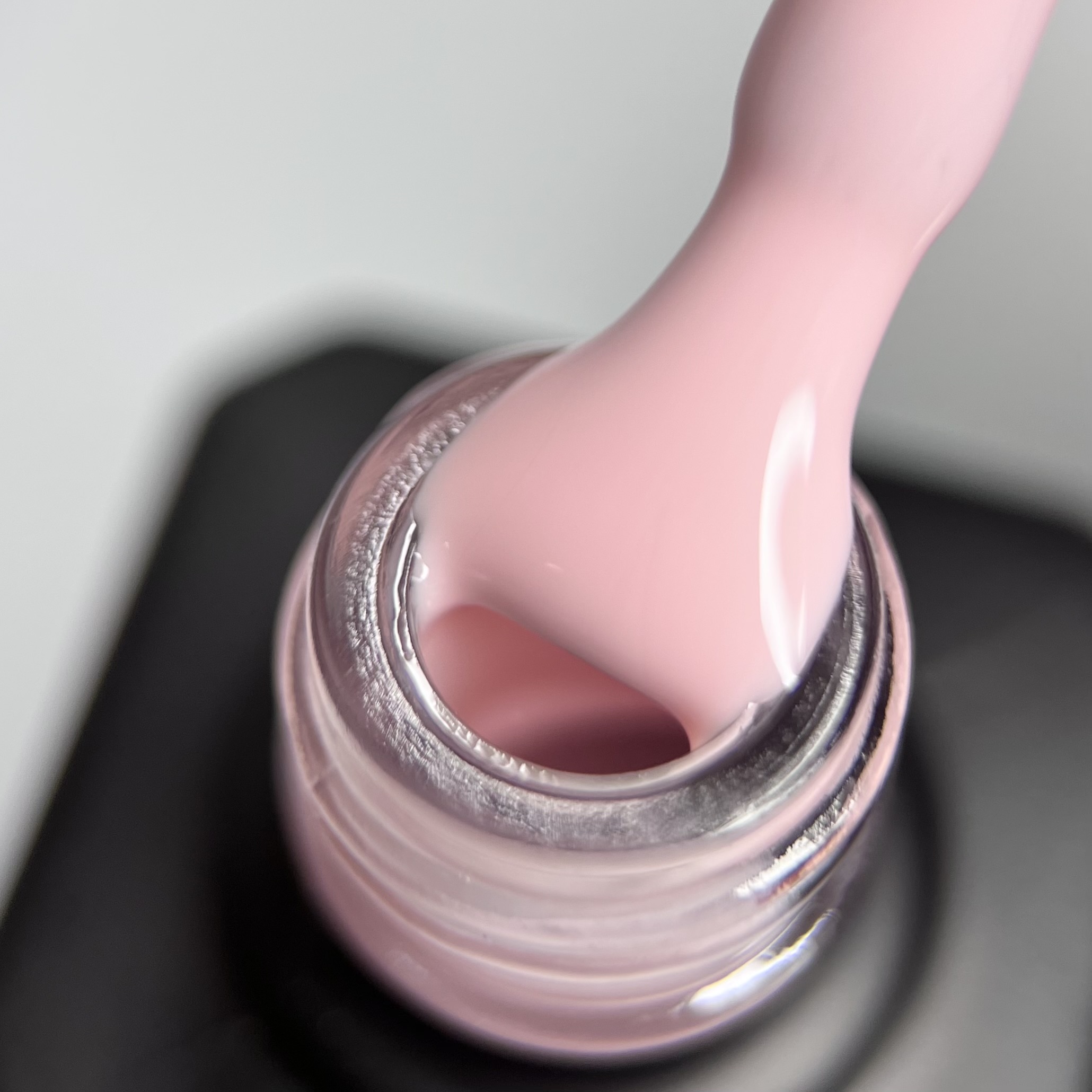 Каучукова камуфлююча база Rubber Base TPO free Blush Veil, 15 мл