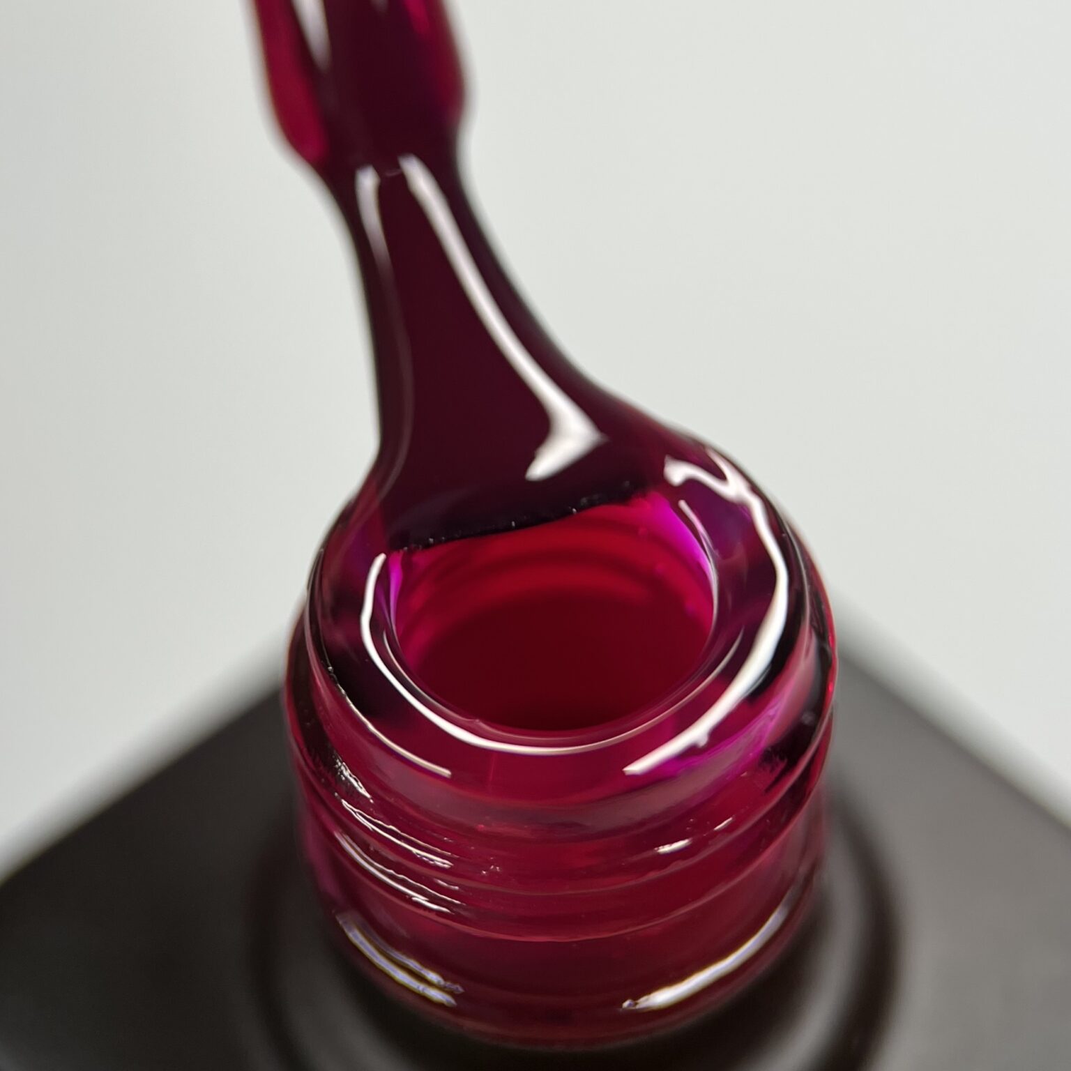 Вітражний топ для гель-лаку без липкого шару Nika Zemlyanikina Top Mirror Jam Glaze 02, 15 мл