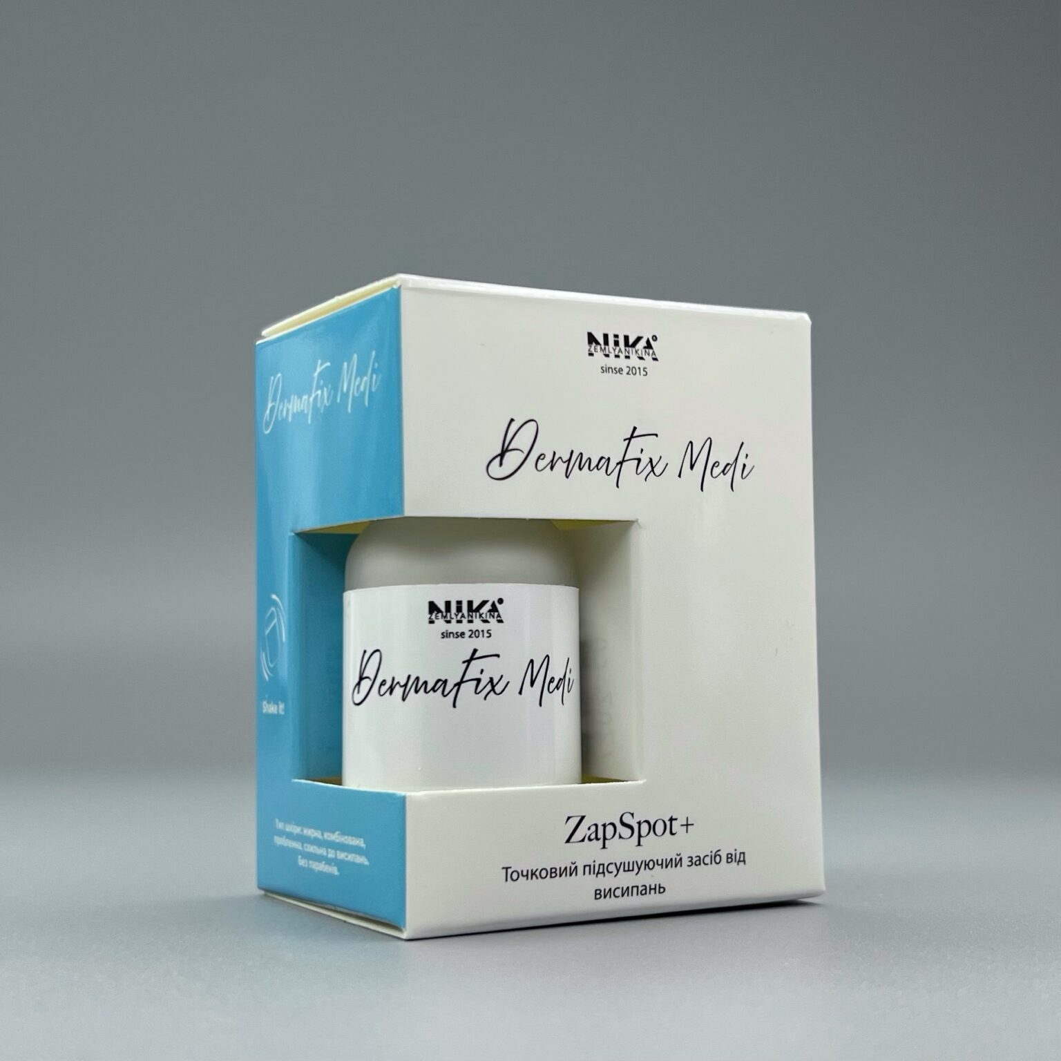 Точковий підсушуючий засіб від висипань ZapSpot+DermaFix Medi, 10 мл
