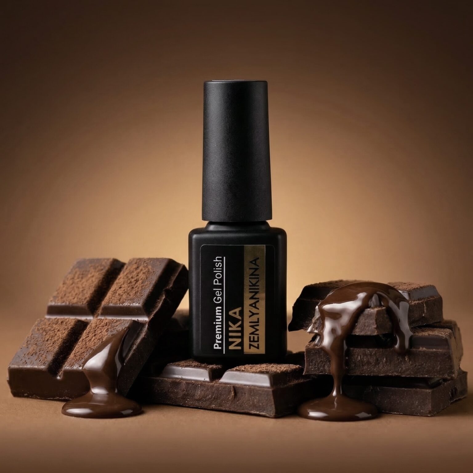 Світловідбиваючий гель-лак Nika Zemlyanikina ChocoLuxe 01, 10 мл