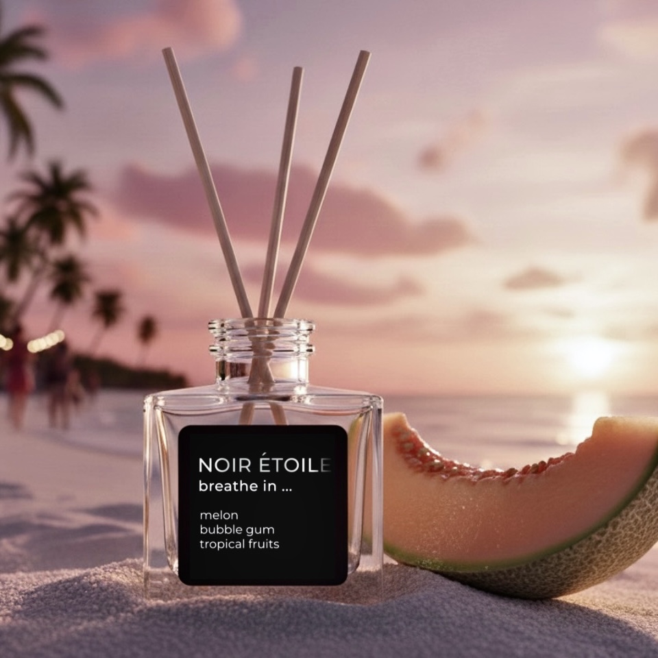 Тестер Аромадифузору Melon/Bubble gum/Tropical fruits Noir Etoile, 7 мл