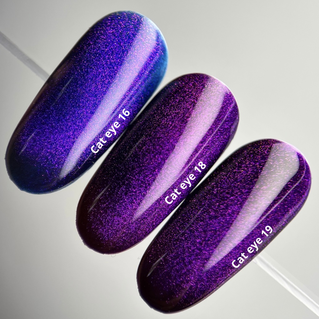 Гель-лак Premium Gel Polish Nika Zemlyanikina Cat eye 15, 10 мл