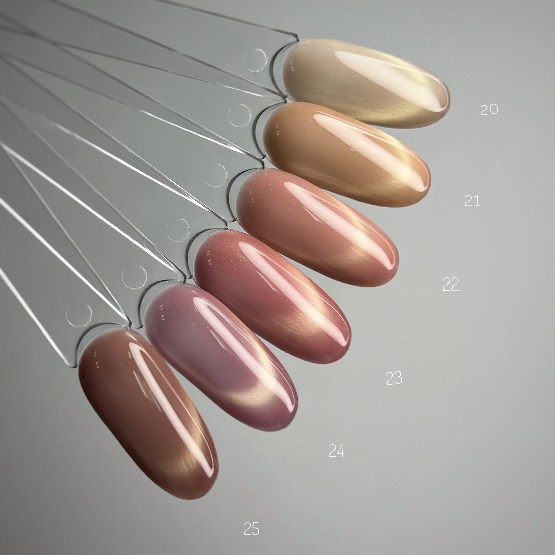 Гель-лак котяче око з кашеміровим ефектом Cat eye 21 Nika Zemlyanikina, 10 мл