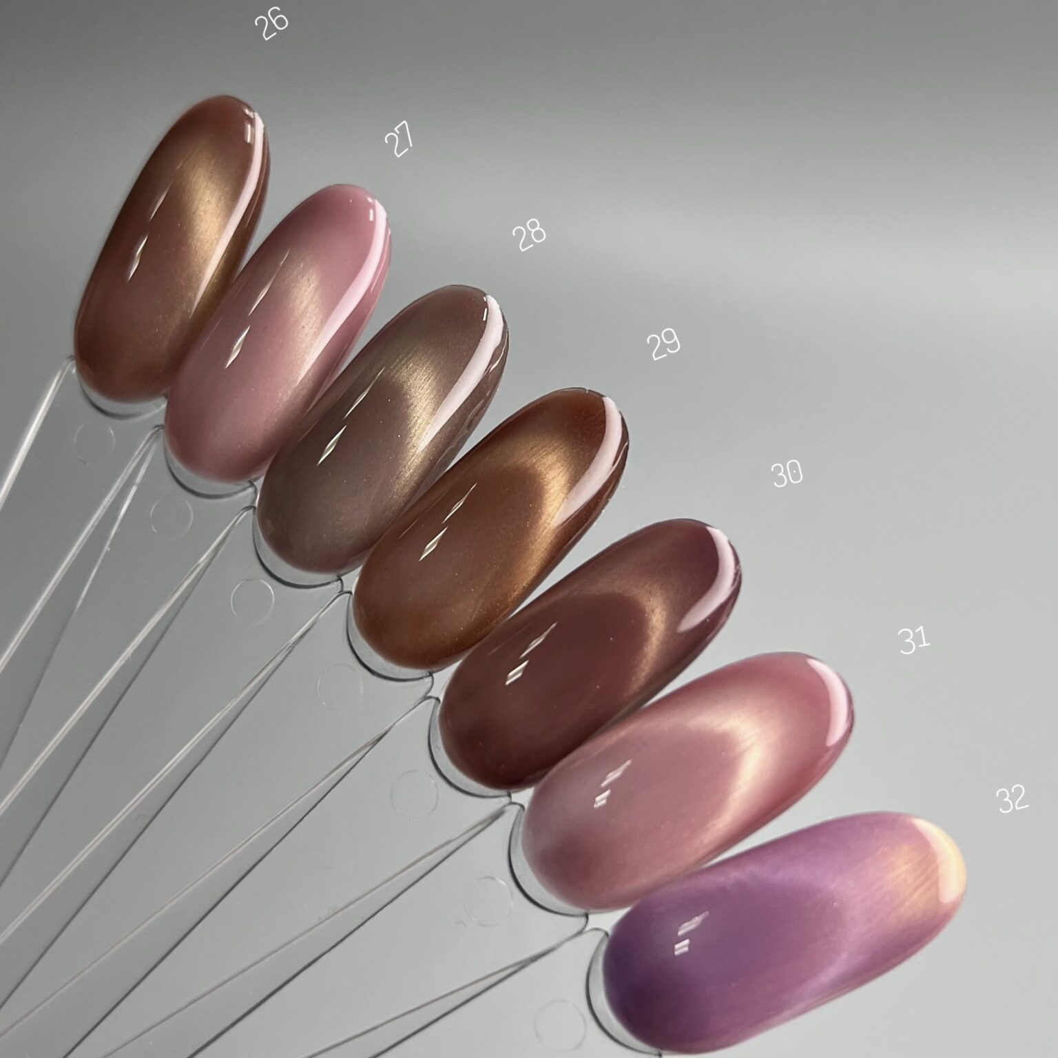 Гель-лак котяче око з кашеміровим ефектом Cat eye 26 Nika Zemlyanikina, 10 мл