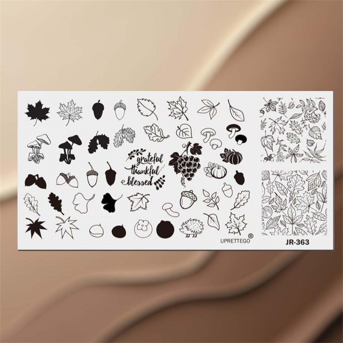 Пластина для стемпінгу Uprettego JR-363