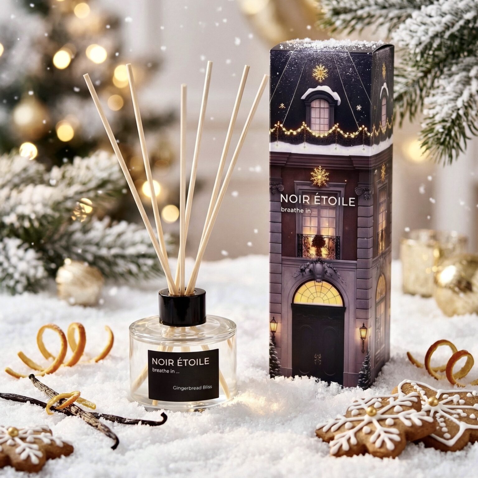 Лімітований аромадифузор Gingerbread Bliss Noir Etoile, 130 мл