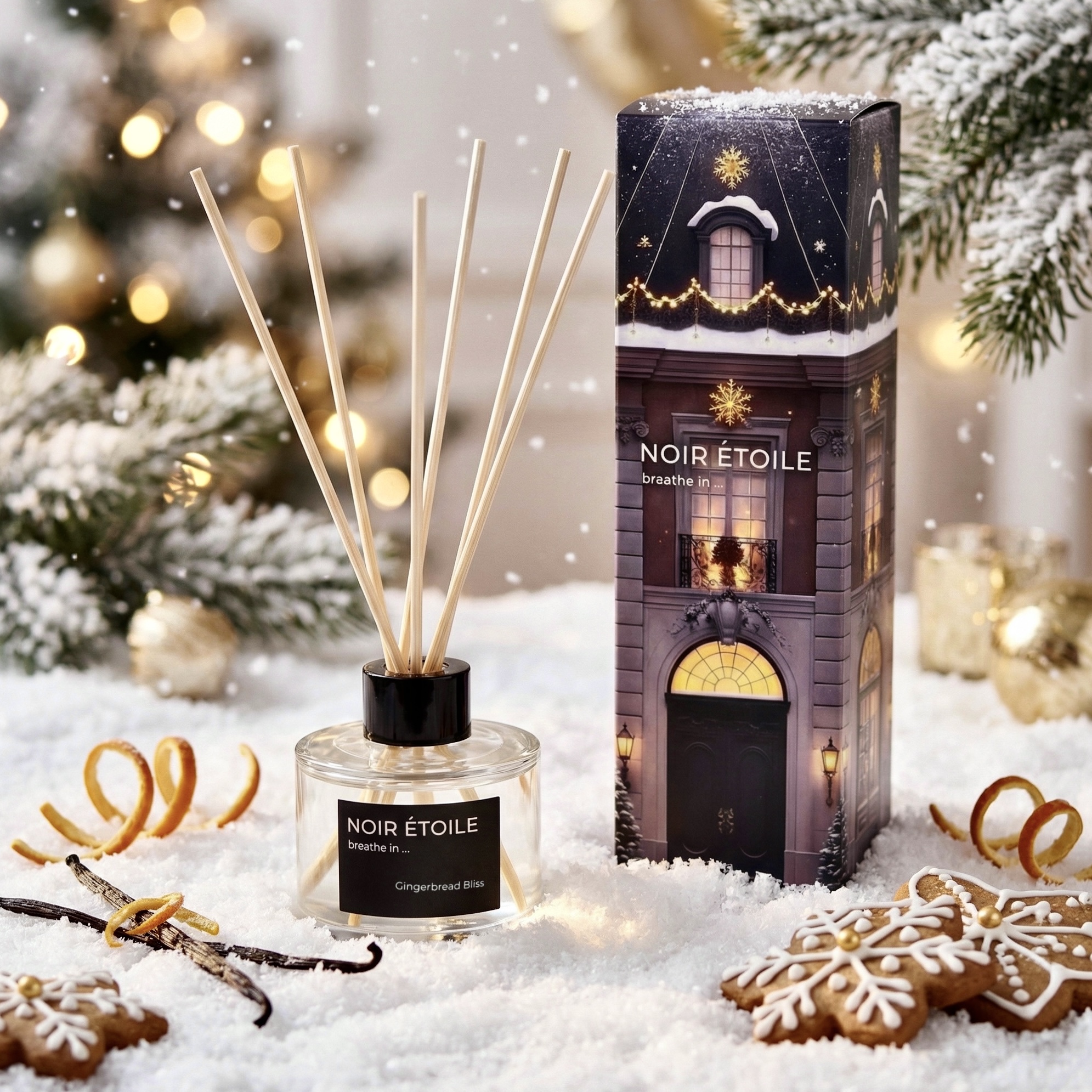 Лімітований аромадифузор Gingerbread Bliss Noir Etoile, 130 мл